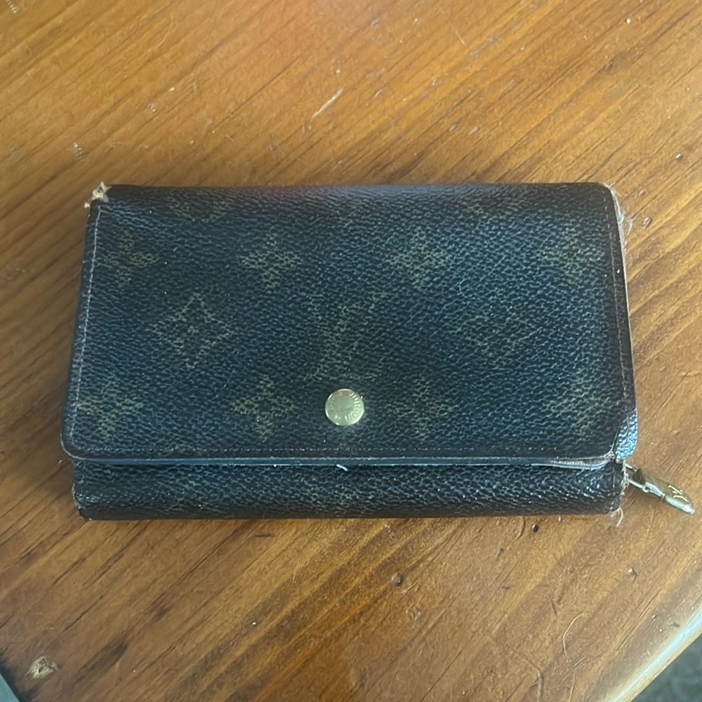 LV monogram wallet